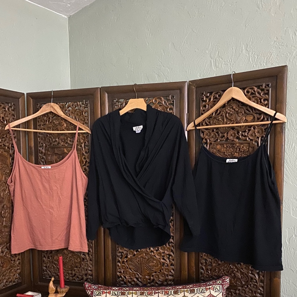 Maggie's Organic Camisole camis wrap top ~ 3xl  xxxl